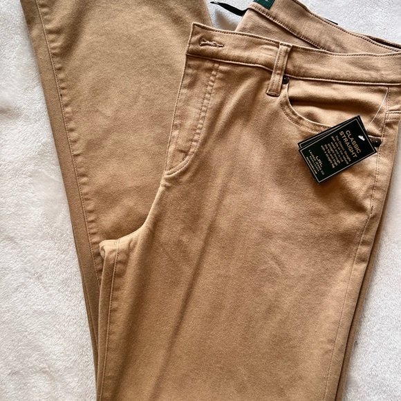 NWT, RALPH LAUREN JEANS CO. Classic Strait womens size 14 super soft jeans! - Picture 5 of 14